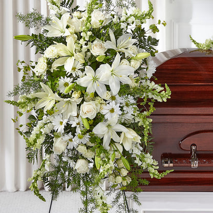 Loving Thoughts Standing Spray –  Floral Design By Nikki, Irvine KY