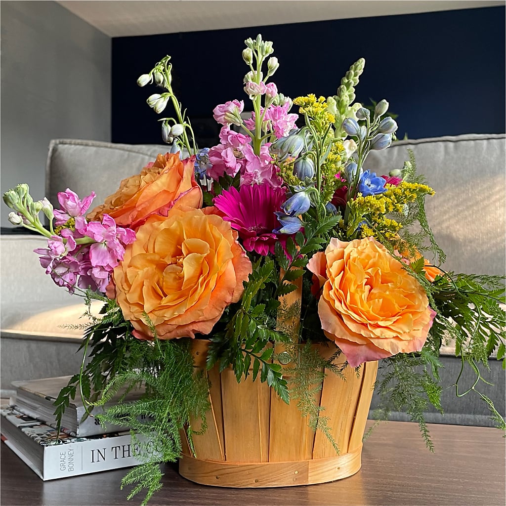 Garden of Life Basket –  Floral Design By Nikki, Irvine KY