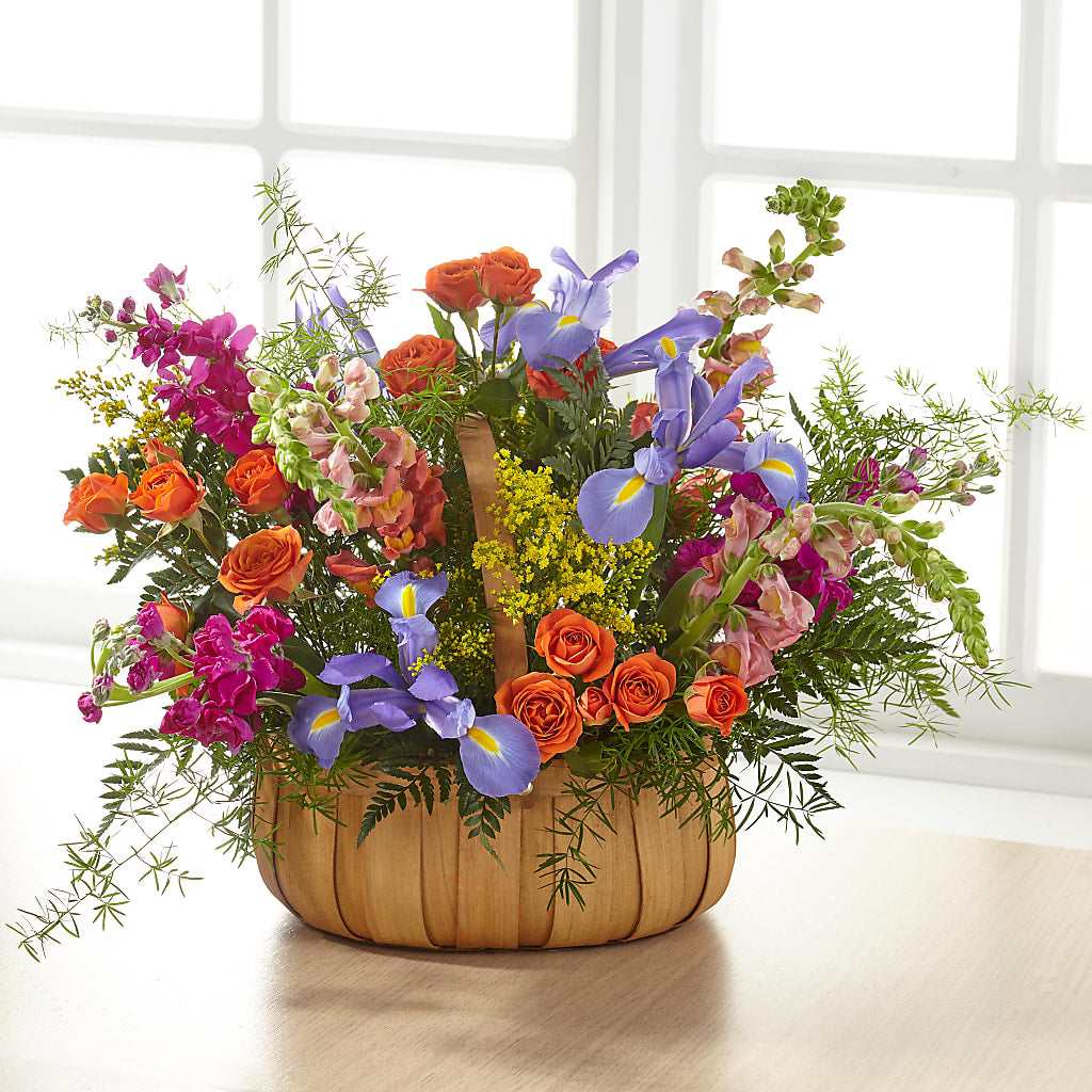 Garden of Life Basket –  Floral Design By Nikki, Irvine KY