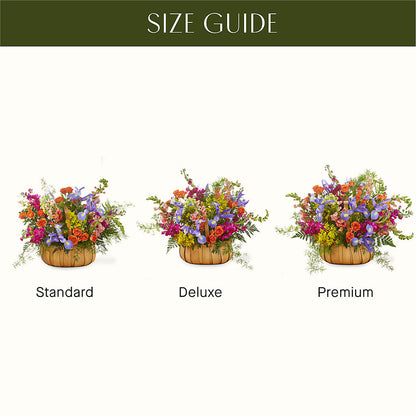 Garden of Life Basket –  Floral Design By Nikki, Irvine KY