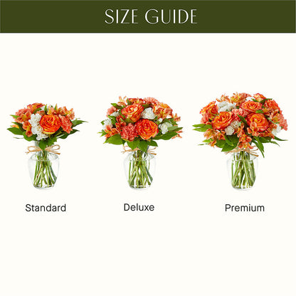 Apricot Glow Bouquet –  Floral Design By Nikki, Irvine KY