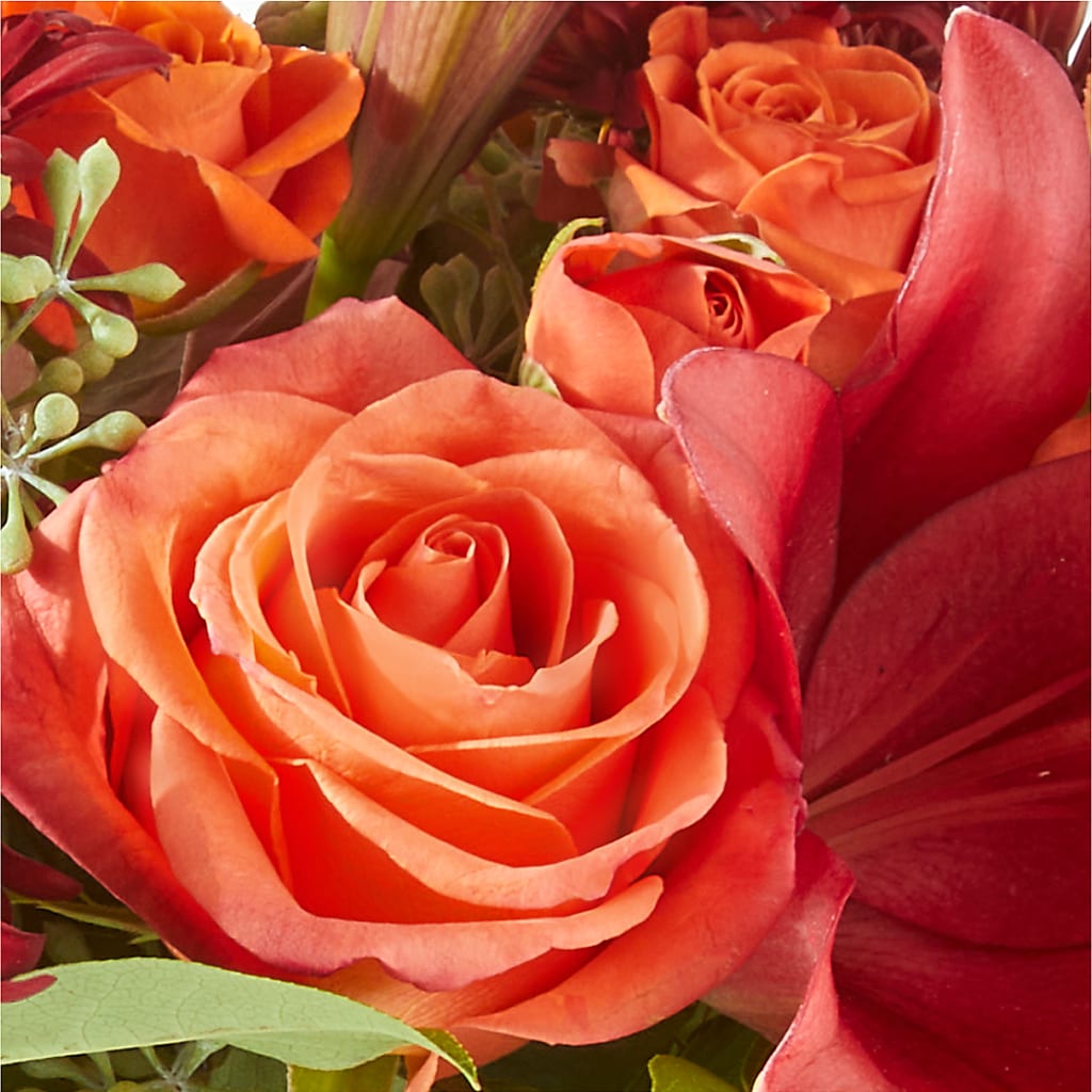 Crimson Leaves Bouquet –  Floral Design By Nikki, Irvine KY