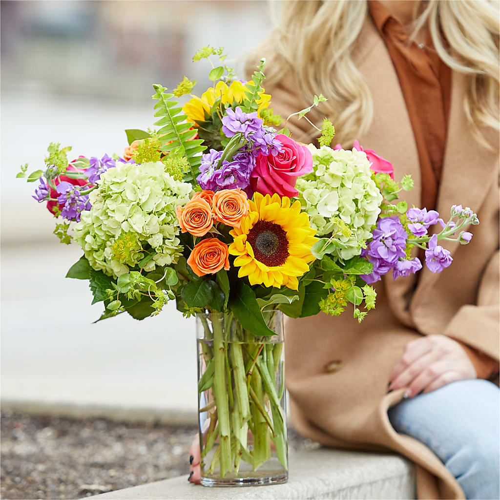 Vibrant Greetings Bouquet –  Floral Design By Nikki, Irvine KY