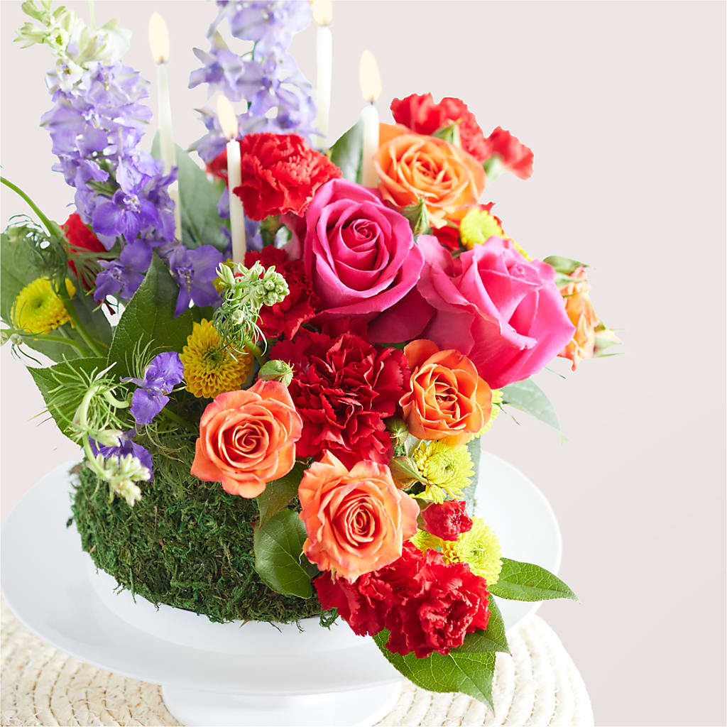 Best Year Yet Floral Cake –  Floral Design By Nikki, Irvine KY