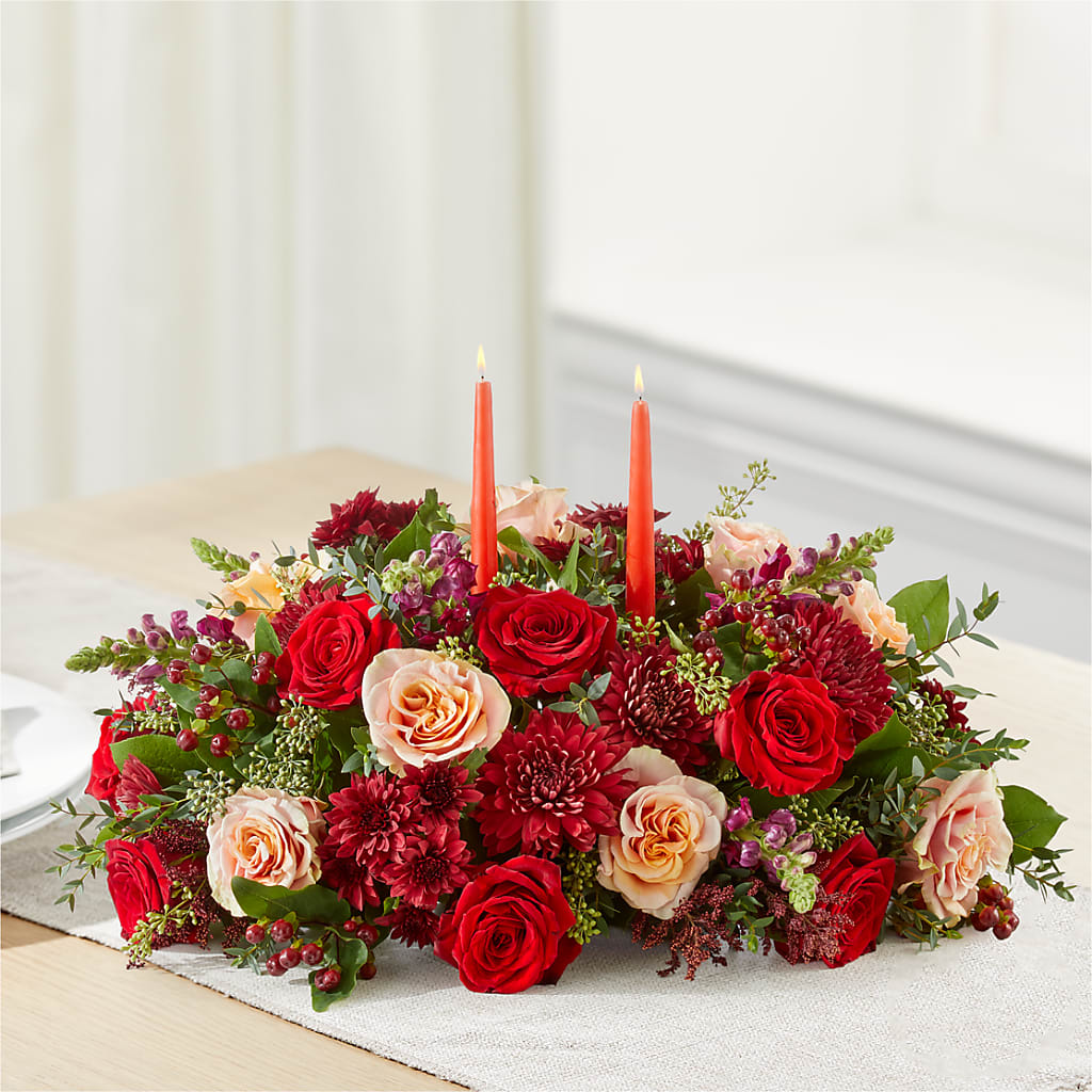 Most Thankful Centerpiece –  Floral Design By Nikki, Irvine KY