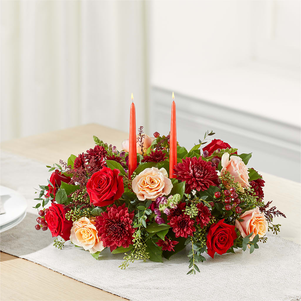 Most Thankful Centerpiece –  Floral Design By Nikki, Irvine KY