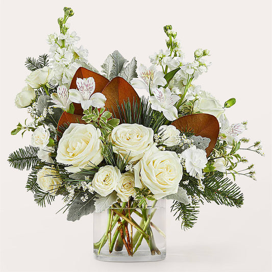 Fresh Snowfall Bouquet –  Floral Design By Nikki, Irvine KY