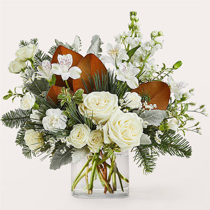 Fresh Snowfall Bouquet –  Floral Design By Nikki, Irvine KY