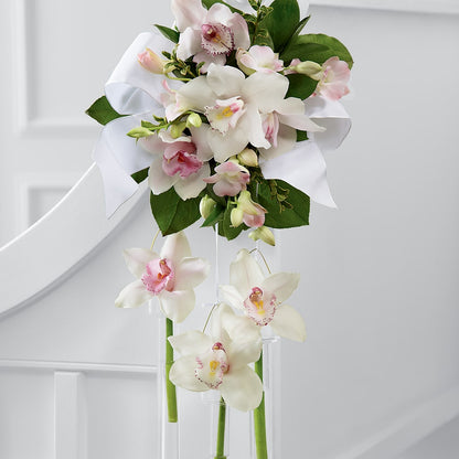 Perfect Entrance Pew Arrangement –  Floral Design By Nikki, Irvine KY