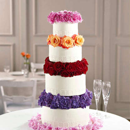 Infinite Love Cake Décor –  Floral Design By Nikki, Irvine KY