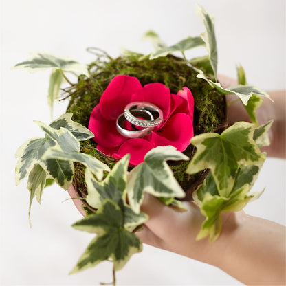 Lila Rose Ring Nest –  Floral Design By Nikki, Irvine KY
