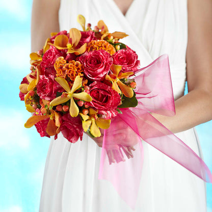 Brilliant Shades of Love Bouquet –  Floral Design By Nikki, Irvine KY