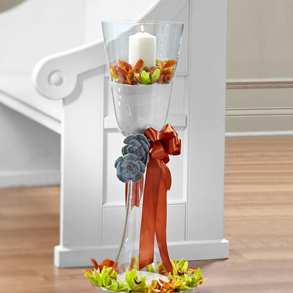 Matrimony Pew Decor –  Floral Design By Nikki, Irvine KY