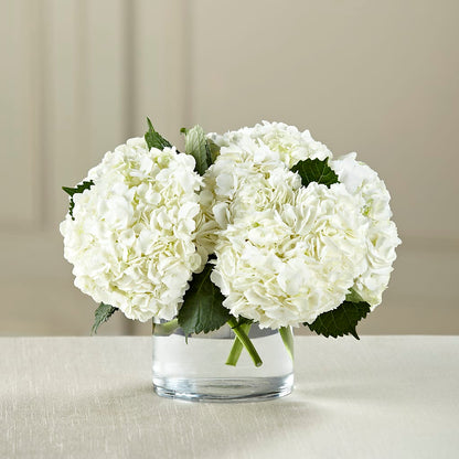 White Hydrangea Bouquet –  Floral Design By Nikki, Irvine KY